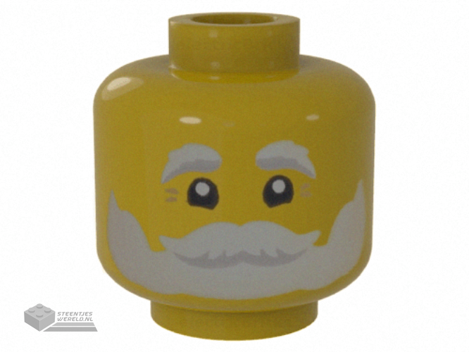 3626pb3918 Minifiguur hoofd 2-zijdig bedrukt