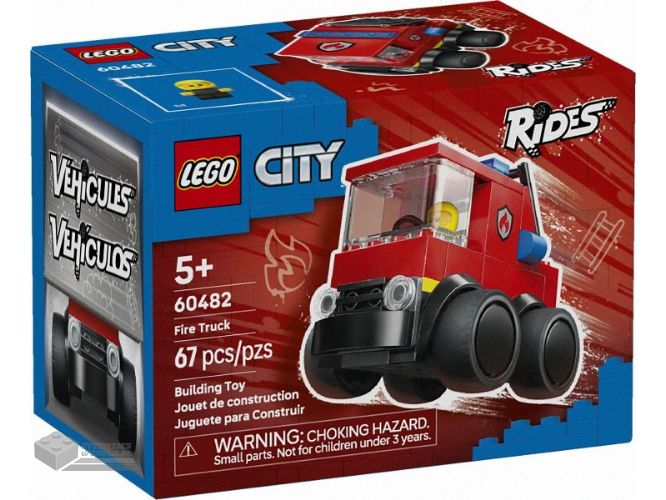 LEGO City 60482 Voertuigen – Brandweerwagen – Fire Truck