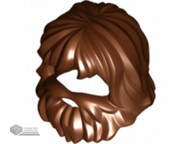 80682 – Minifiguur, mannelijk haar, gekruld met korte, rechte zijkanten