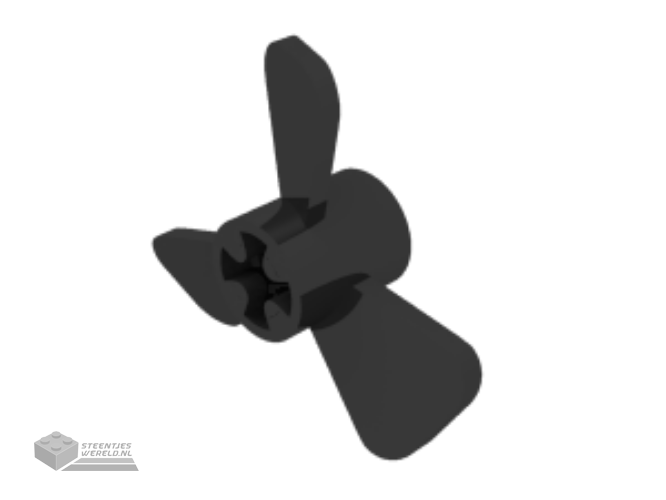 6041 – Propeller met 3 bladen, diameter 3, met asgat