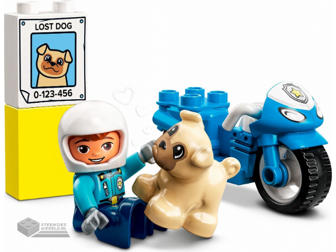 LEGO Duplo 10967 Politiemotorfiets - Afbeelding 2