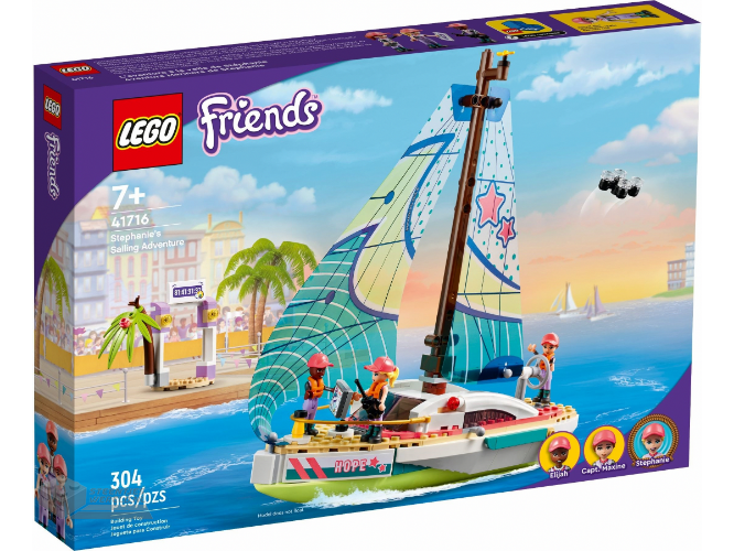 LEGO Friends 41716 Stephanies zeilavontuur – Stephanie’s Zeilavontuur