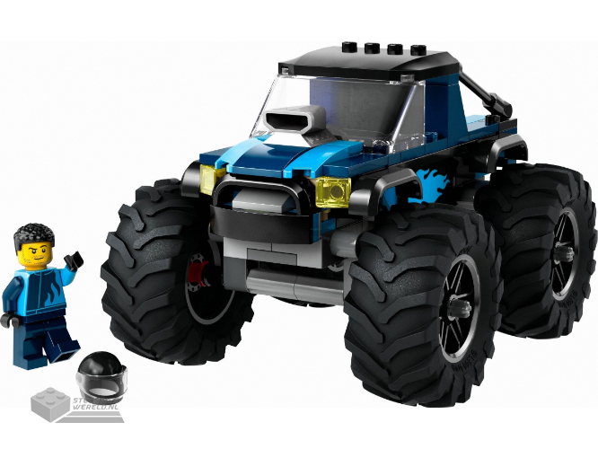 LEGO City 60402 Blauwe monstertruck - Monster Truck - Afbeelding 2