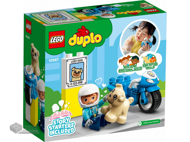 LEGO Duplo 10967 Politiemotorfiets - Afbeelding 3