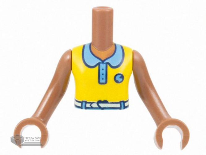 5706pb01 – Minifiguur, Hoofd Alien, Langwerpig, Puntig aan de Achterkant bedrukt
