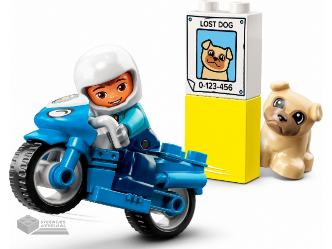 LEGO Duplo 10967 Politiemotorfiets - Afbeelding 5