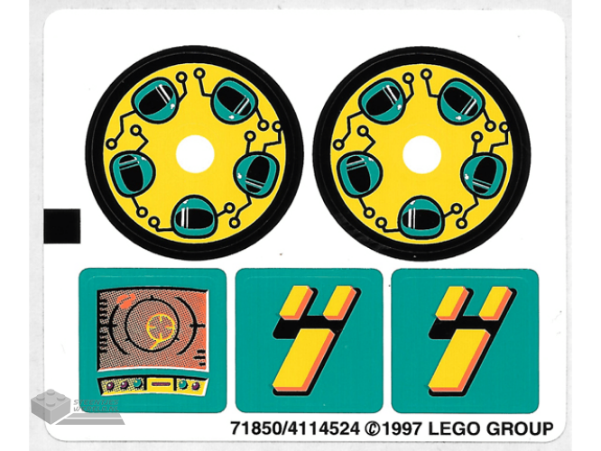 40353stk01 – Stickervel voor set 40353 – (53012/6262657)