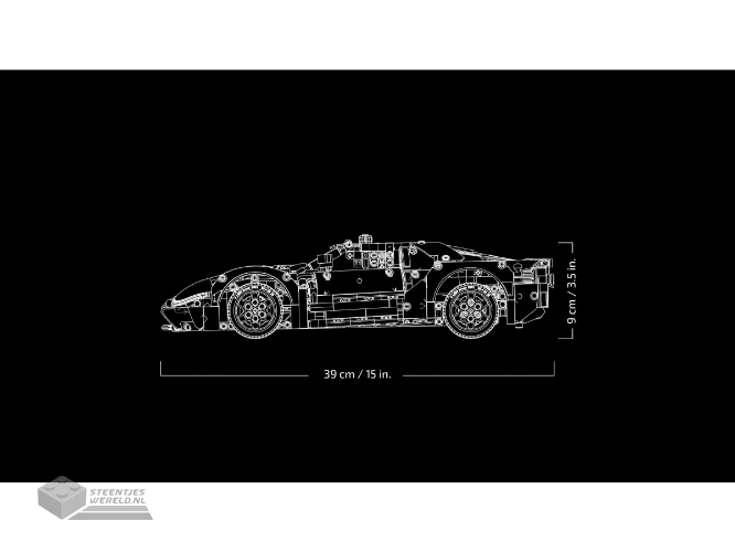 LEGO Technic 42154 2022 Ford GT - 2022 Ford GT - Afbeelding 5