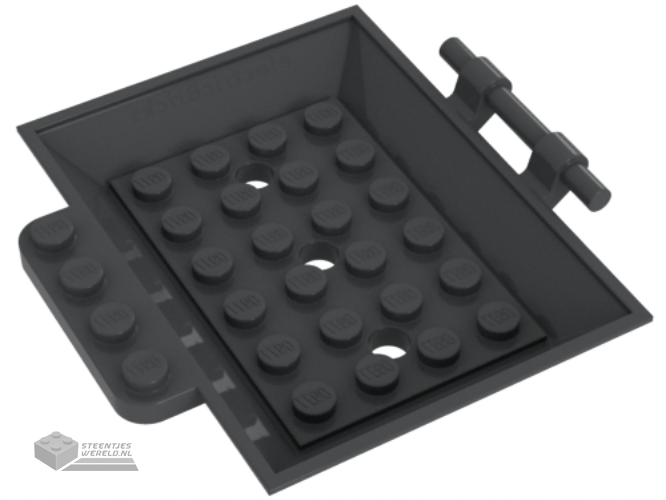 3962b – Minifiguur, Keukengerei-radio met verlengde handgreep