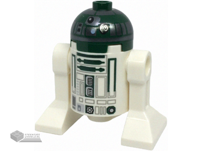 sw1400 – Astromech Droid, R4-P44 – Dark Silver Band Around Dome (75402)