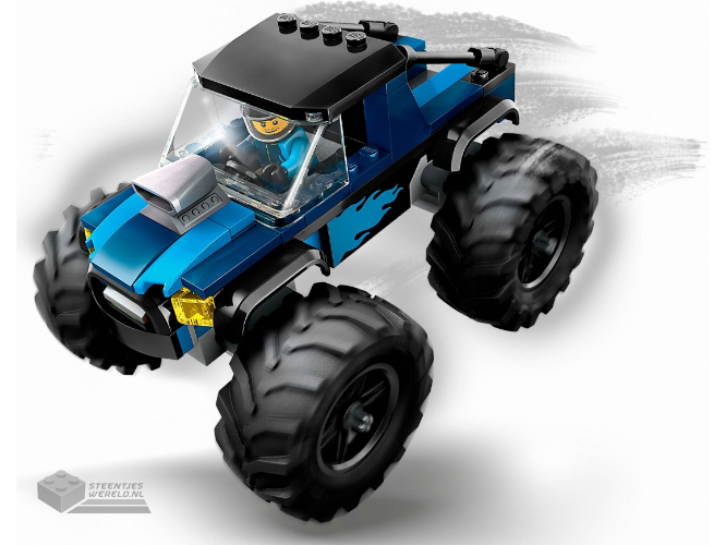 LEGO City 60402 Blauwe monstertruck - Monster Truck - Afbeelding 3