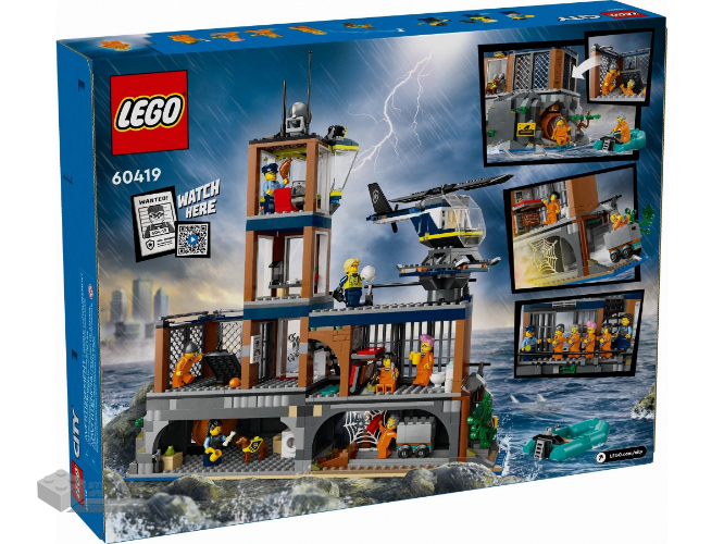 LEGO City 60419 Politiegevangeniseiland - Police Prison Island - Afbeelding 8