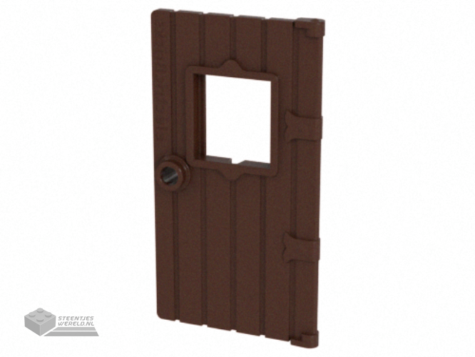 3623pb023 – Plaat 1 x 3 met zwart trapeziumvormig patroon
