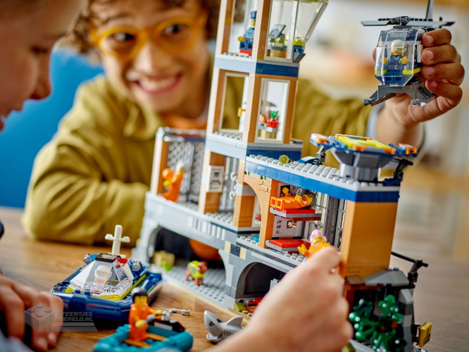 LEGO City 60419 Politiegevangeniseiland - Police Prison Island - Afbeelding 10