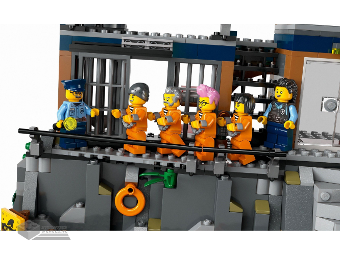LEGO City 60419 Politiegevangeniseiland - Police Prison Island - Afbeelding 5