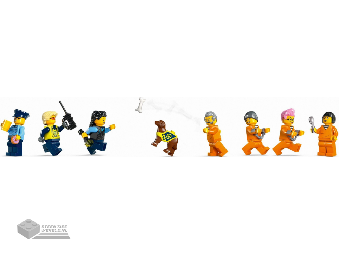 LEGO City 60419 Politiegevangeniseiland - Police Prison Island - Afbeelding 7