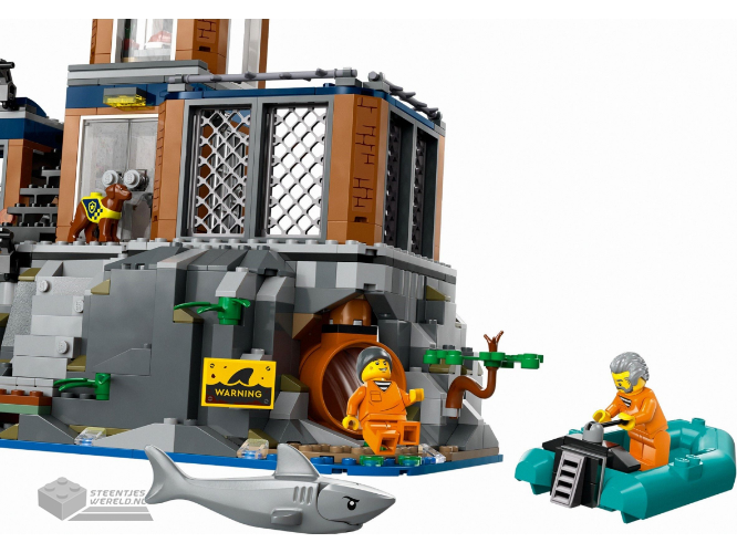 LEGO City 60419 Politiegevangeniseiland - Police Prison Island - Afbeelding 4