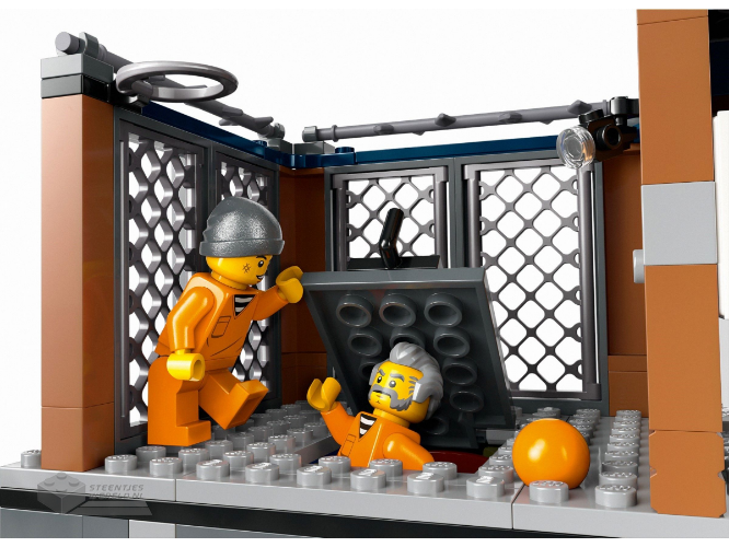 LEGO City 60419 Politiegevangeniseiland - Police Prison Island - Afbeelding 6