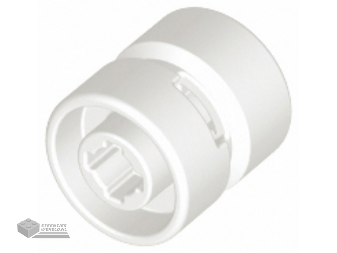6014b – Wiel 11 mm D. x 12 mm, gat met inkeping voor wielhouderpen
