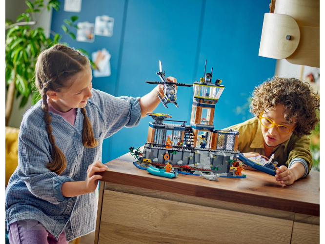 LEGO City 60419 Politiegevangeniseiland - Police Prison Island - Afbeelding 9