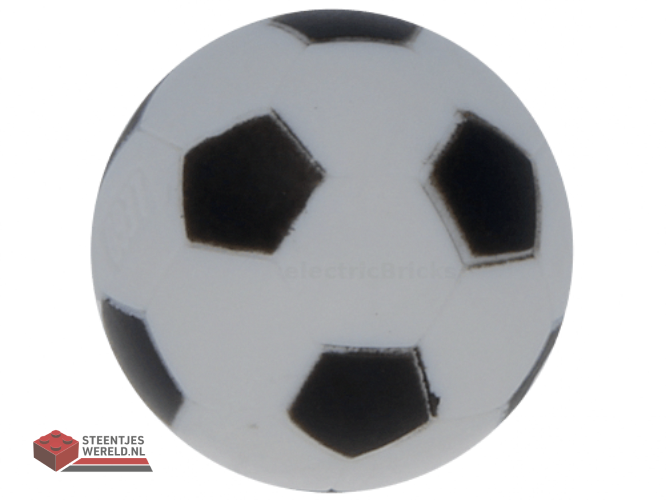 x45pb03 – Ball, Sports Soccer with Black Pentagons Pattern