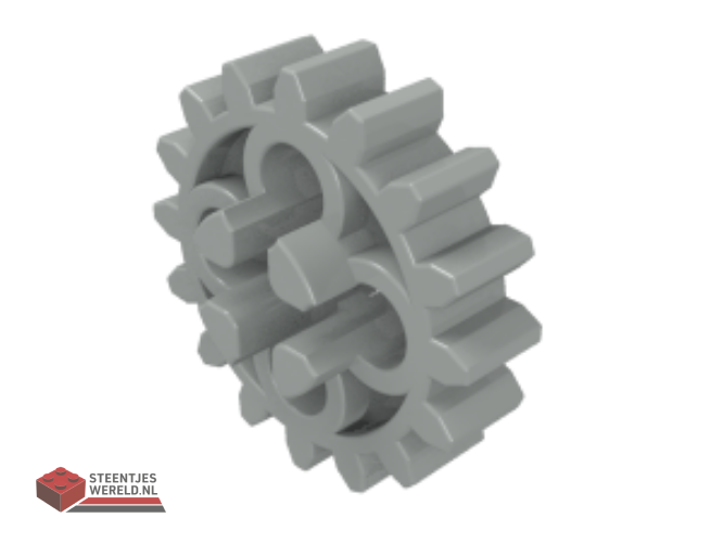 4019 – Technic, Gear 16 Tooth – Axle Hole with Open Sides