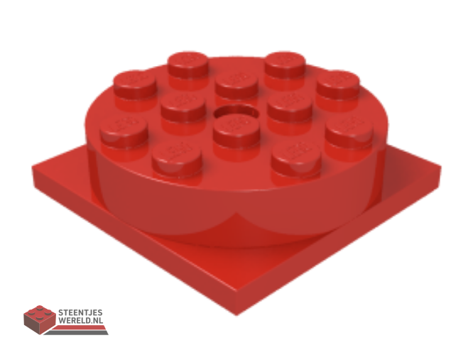3403c01 – Turntable 4 x 4 Square Base with (Same Color) Top (3403 / 3404)