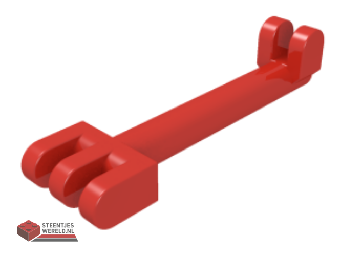 2923 – Hinge Bar 2.5L with 2 and 3 Fingers on Ends (Pantograph Shoe Holder)