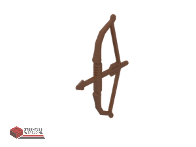 93231 – Minifigure, Weapon Bow, Recurve with Round Limbs, Arrow Drawn