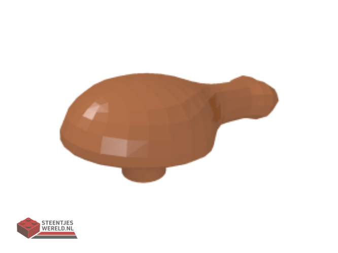 33057 – Turkey Drumstick, 20mm with Round Opening on Back