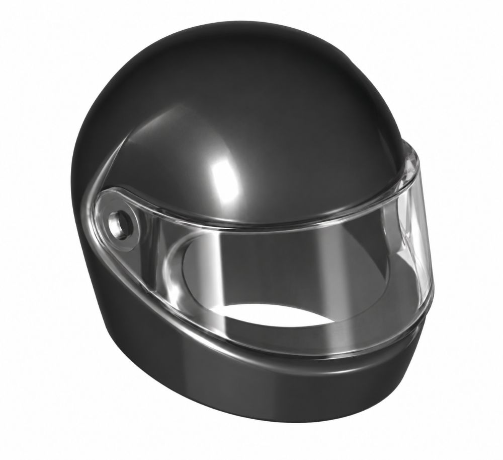 Helm met visier