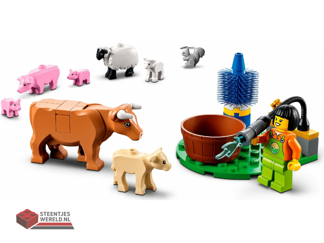 LEGO City 60346 Schuur en boerderijdieren - Barn & Farm Animals - Afbeelding 4
