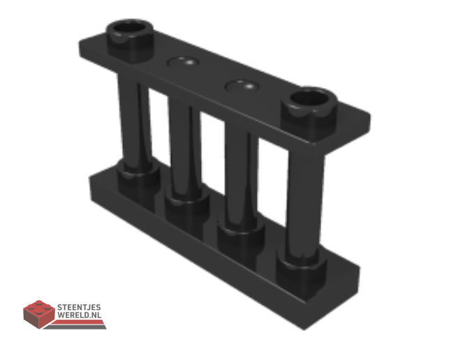30055 – Fence 1 x 4 x 2 Spindled with 2 Studs