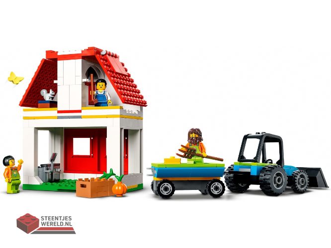 LEGO City 60346 Schuur en boerderijdieren - Barn & Farm Animals - Afbeelding 3