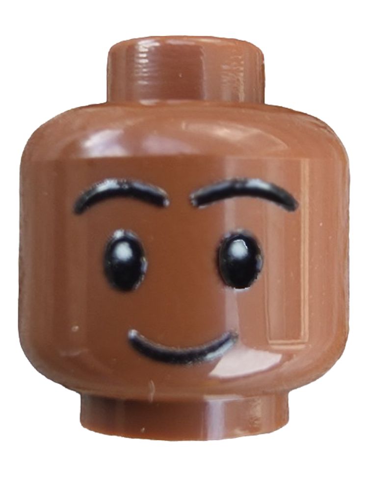 Minifiguur hoofd bedrukt pupillen