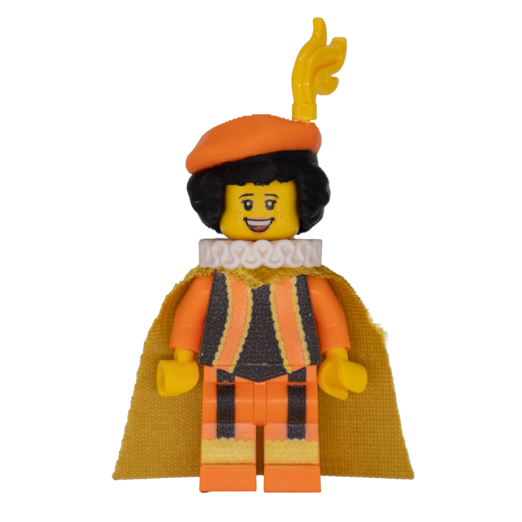 Piet oranje-geel