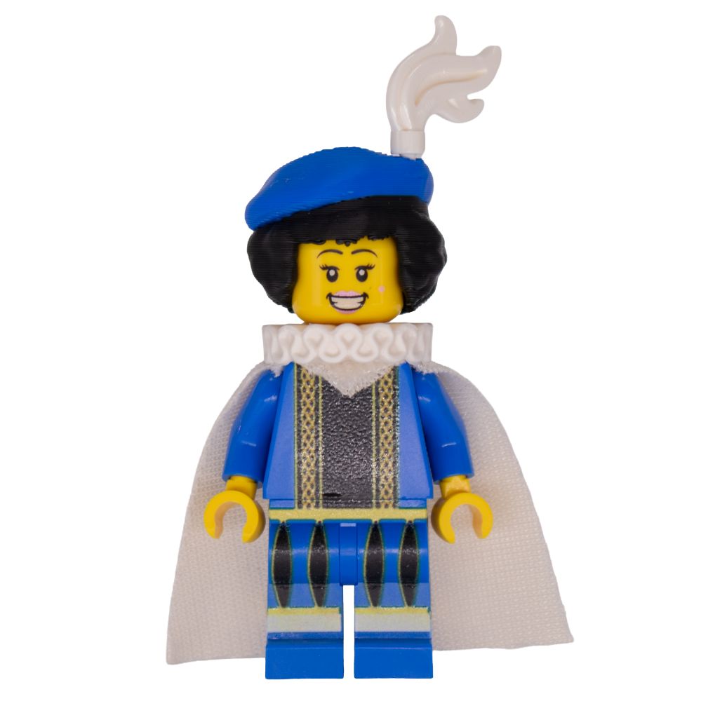 Piet blauw-wit
