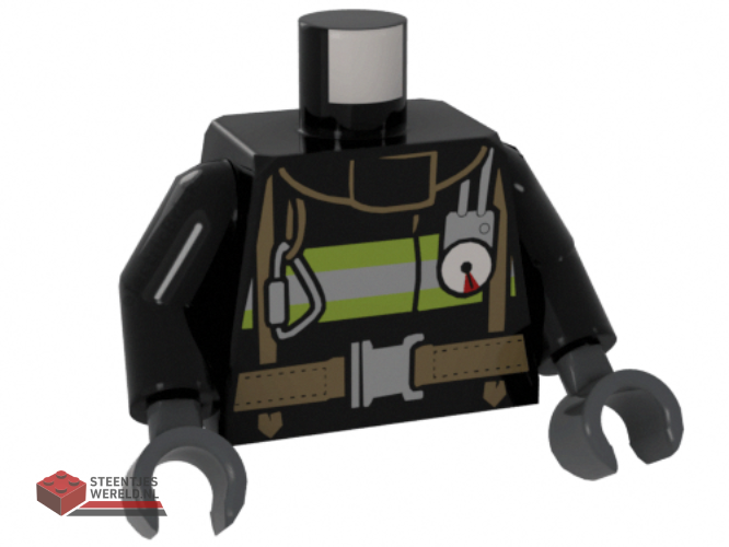 973pb1302c01 – Torso brandweeruniformjas bedrukt