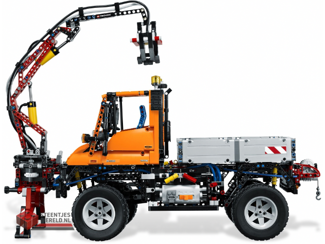 LEGO Technic 8110 Unimog U400 - Mercedes-Benz Unimog U 400 - Afbeelding 7