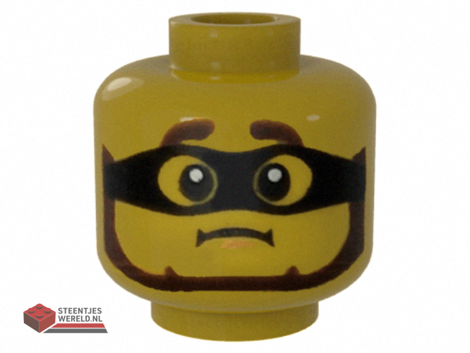 3626pb2975 – Minifiguur, hoofd, bedrukt