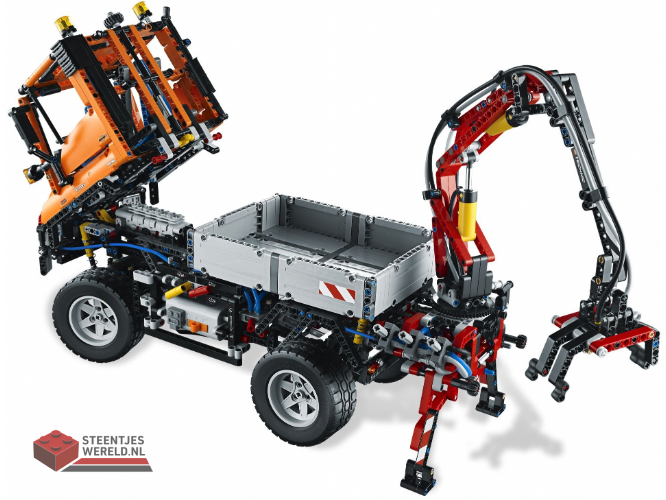 LEGO Technic 8110 Unimog U400 - Mercedes-Benz Unimog U 400 - Afbeelding 8