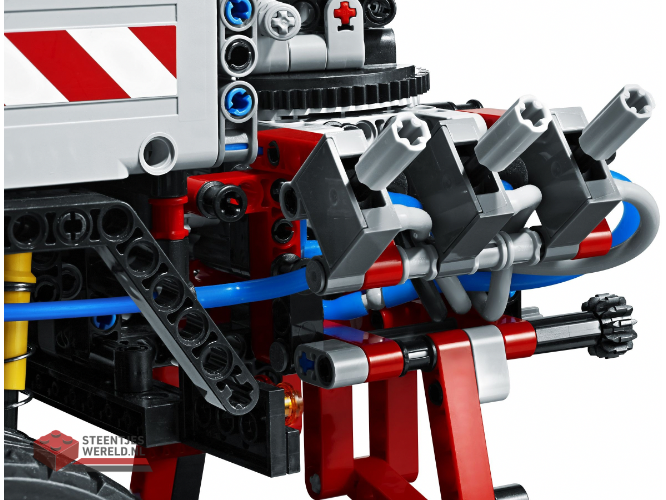 LEGO Technic 8110 Unimog U400 - Mercedes-Benz Unimog U 400 - Afbeelding 5