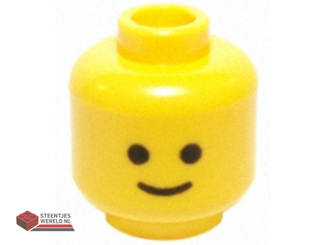 3626p01 – Minifiguur, hoofd, bedrukt