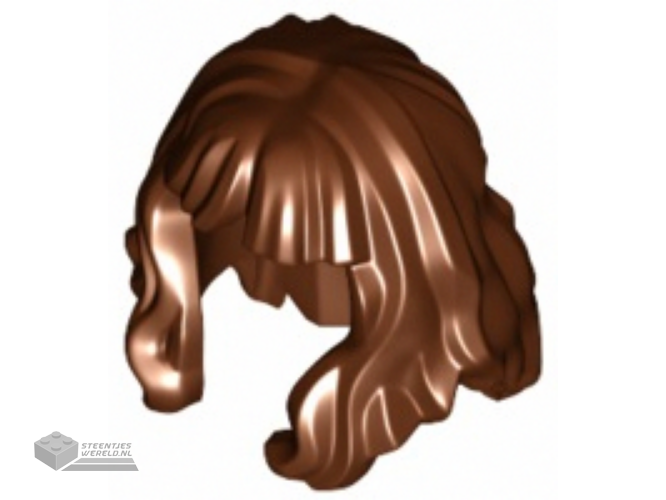 37697 – Minifigure, Hair Mid-Length en Wavy met Bangs