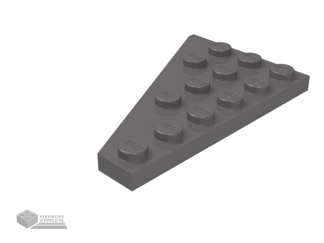 48205 – Wedge, Plaat 6 x 4 rechts