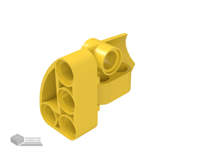 87086 – Technic, paneel Fairing # 2 klein Smooth Short, zijkant B