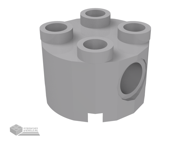 17485 – Steen, rond 2 x 2 met pin gaten