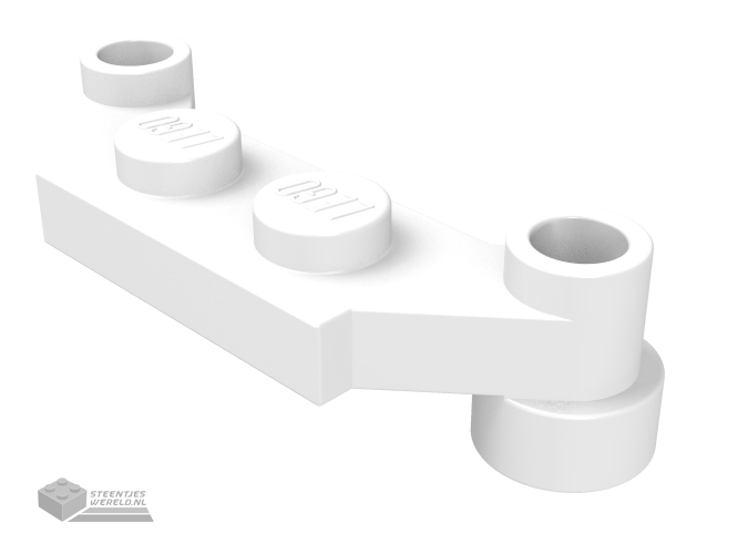 4590 – Plaat, aangepast 1 x 4 Offset