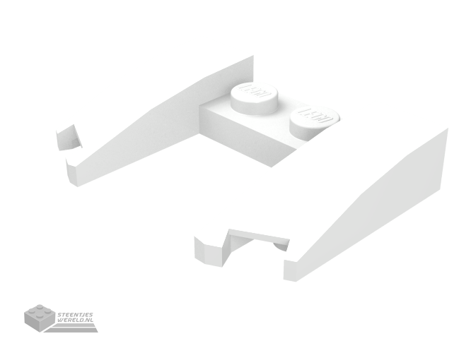 11291 – Wedge 3 x 4 x 2/3 gebogen met uitsnede