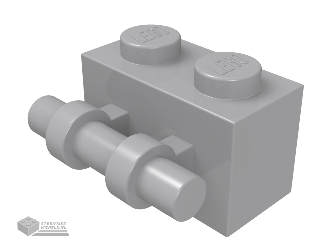 30236 – Steen, aangepast 1 x 2 met staaf Hendel op zijkant
